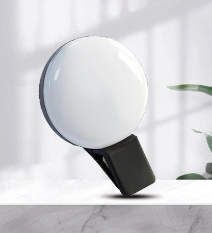Make-up Selfie With Mobile Phone Fill Light Round Fill Light