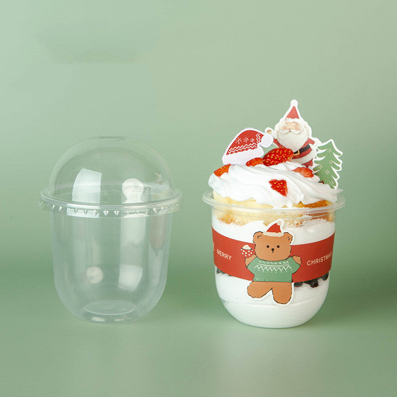 Christmas decorations scene layout stickers featuring festive holiday designs