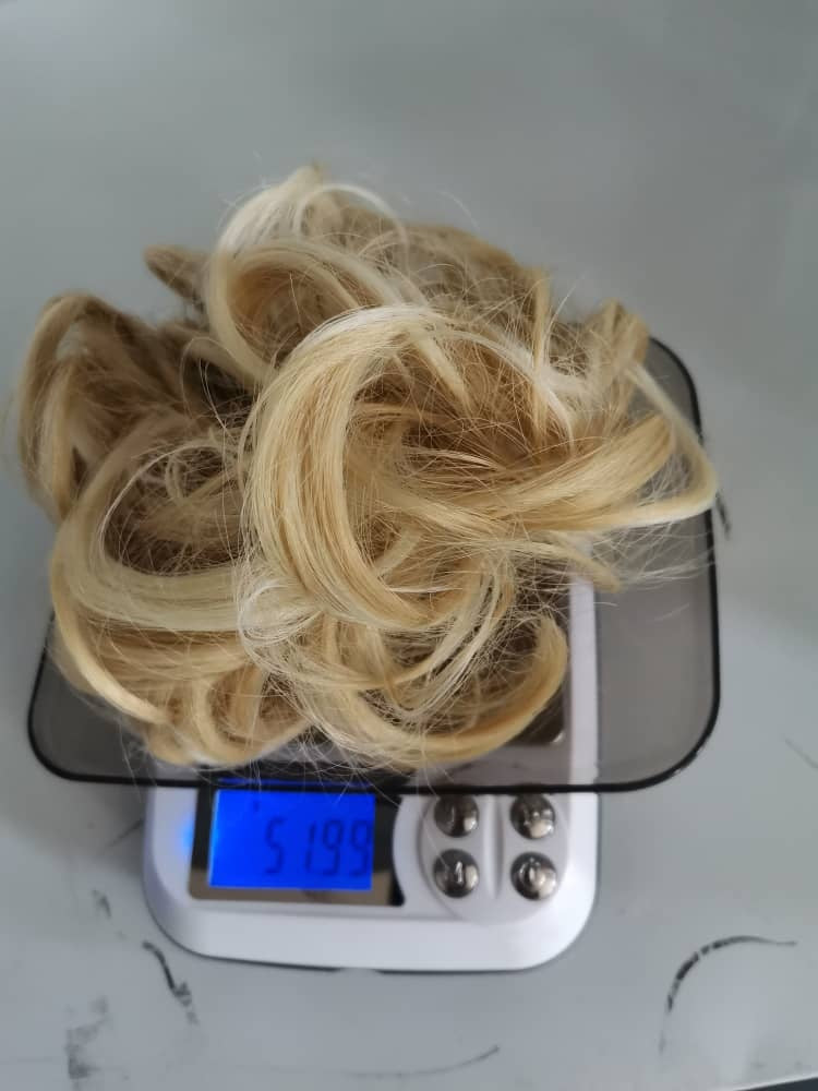 Hair ring accessory in type 0 design, shown against a plain background