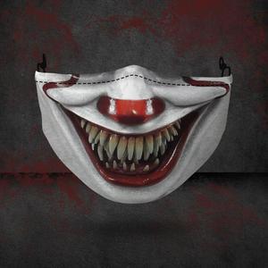 Explosive Halloween masks with spooky designs, assorted styles shown.