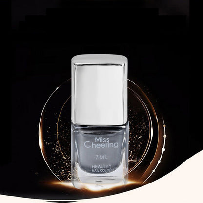 Mirror nail polish bottle by My Store with reflective metallic finish