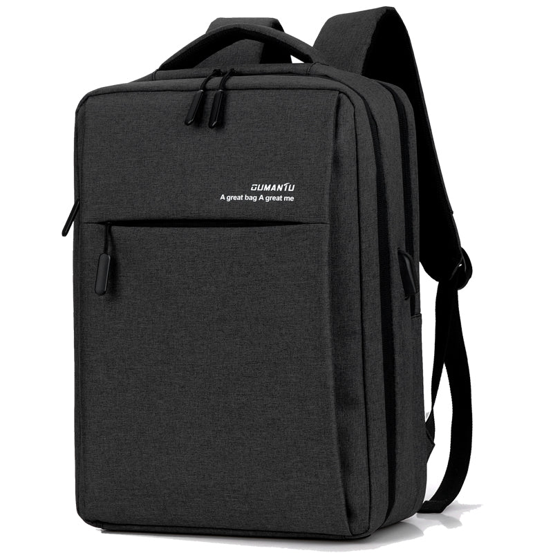 Waterproof shockproof rechargeable backpack laptop bag by My Store