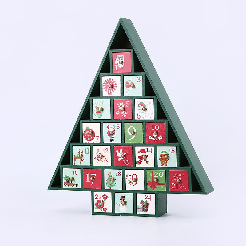 Christmas window decorations displayed on a glass window