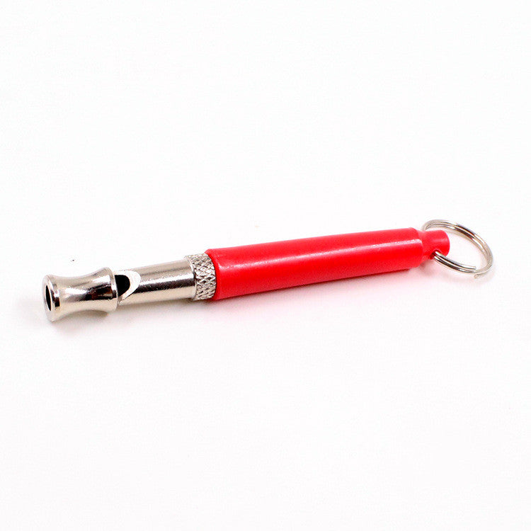 Color pet dog flute in assorted colors for dog training and play