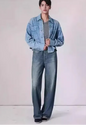 VintageVibe Wide-Leg Jeans