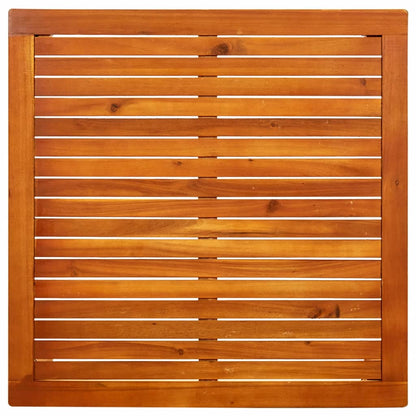 NNEVL Garden Coffee Table 85x85x45 cm Solid Acacia Wood