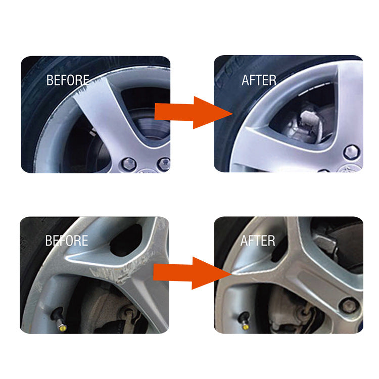 Car wheel repair agent by My Store in a compact container for fixing damaged wheels