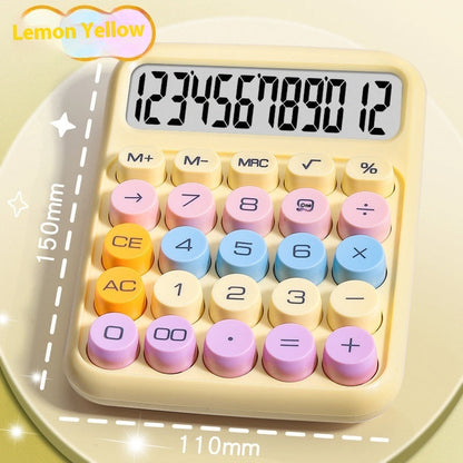 Multifunctional calculator for college students and children, compact student calculator with numeric keypad