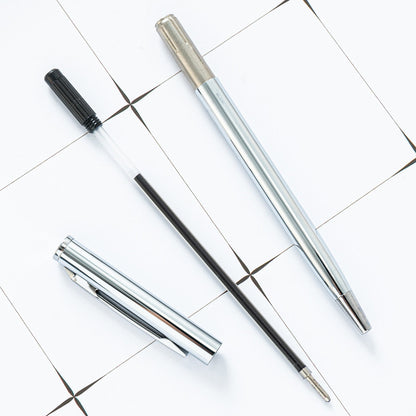 Little Gao Shi gold-plated ballpoint pen with a polished metallic finish