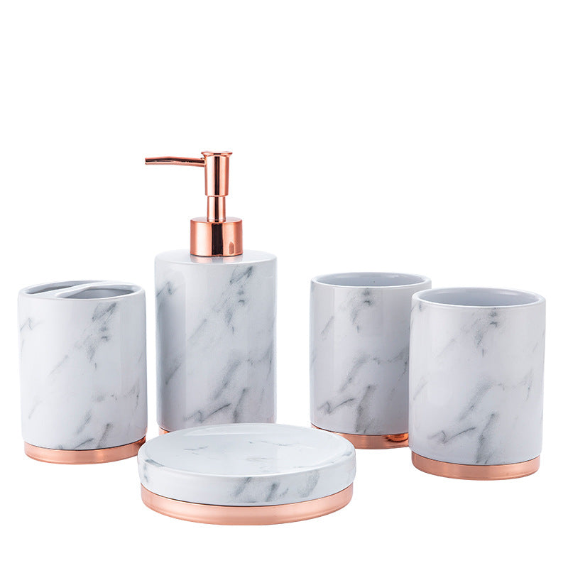 White ceramic bathroom mouthwash cup for hotel bathroom suite用品