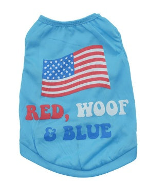 Hawaiian all-poly printed bikini macho pet vest by My Store