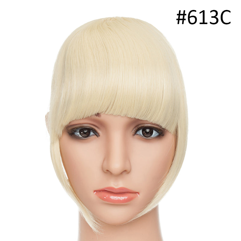3D clip-in bangs hair extensions by My Store, shown in a natural front-facing style