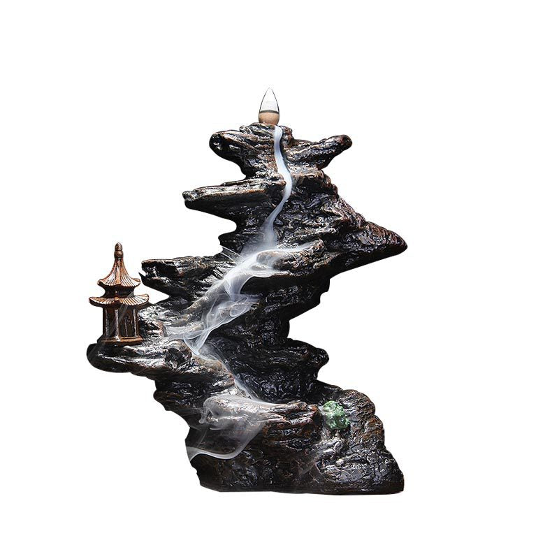 Mountain Stream Incense Burner - Creative Home Decor