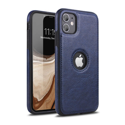 Leather pattern full protective cover, close-up view of textured surface and protective design