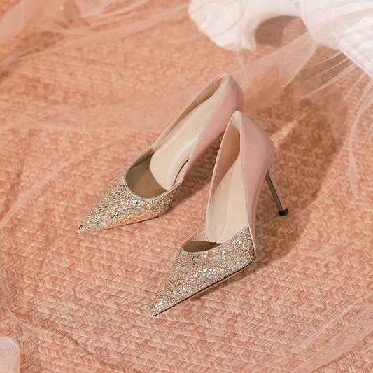Vintage fairy style square toe Mary Jane flats for women, one-strap non-slip design with block heel and shallow mouth