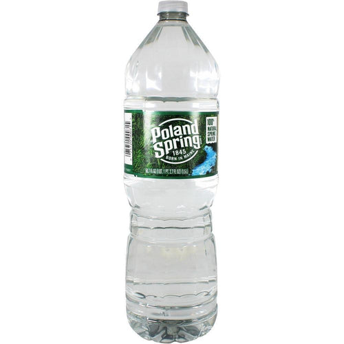 Poland Spring Water, 100% Natural 50.7 Fl Oz