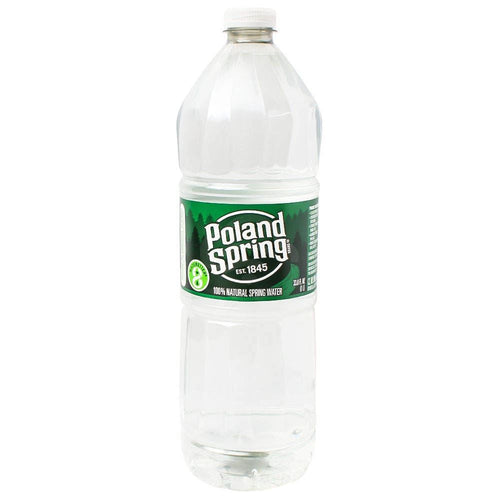 Poland Spring Brand 100% Natural Water - 33.8 Fl Oz Bottle
