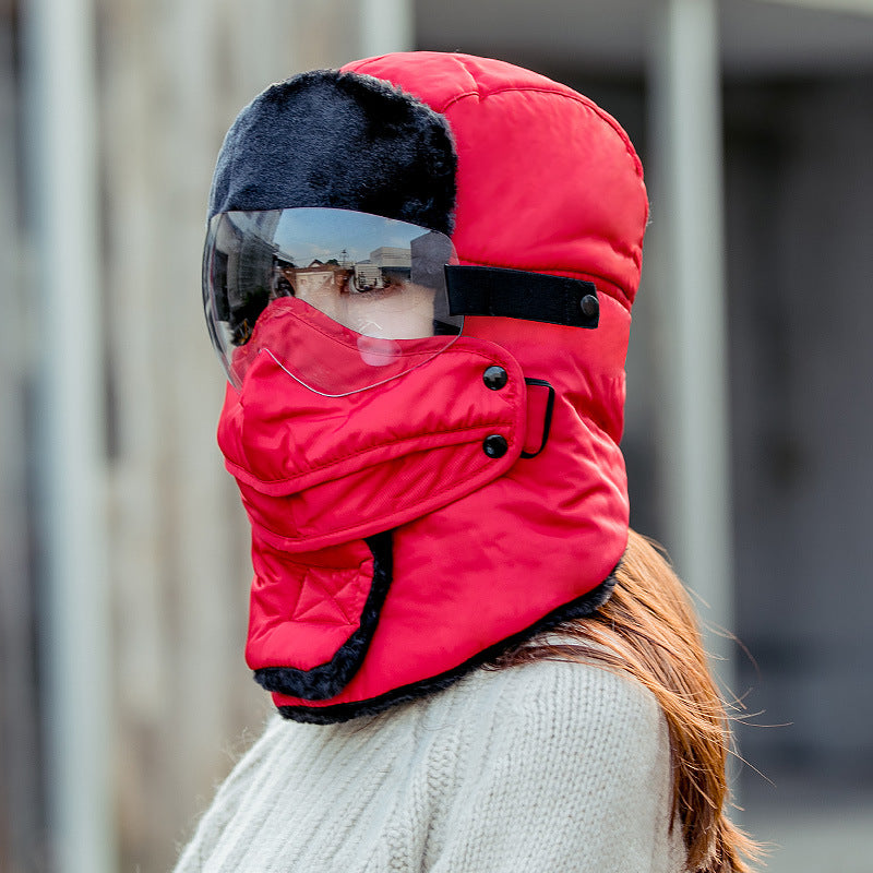 Cycling warm hat by My Store, soft insulated design for comfortable rides in cool weather