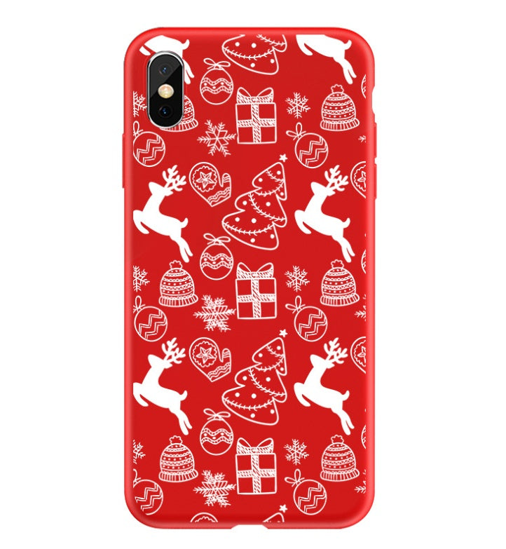 Christmas phone case with festive holiday design by My Store