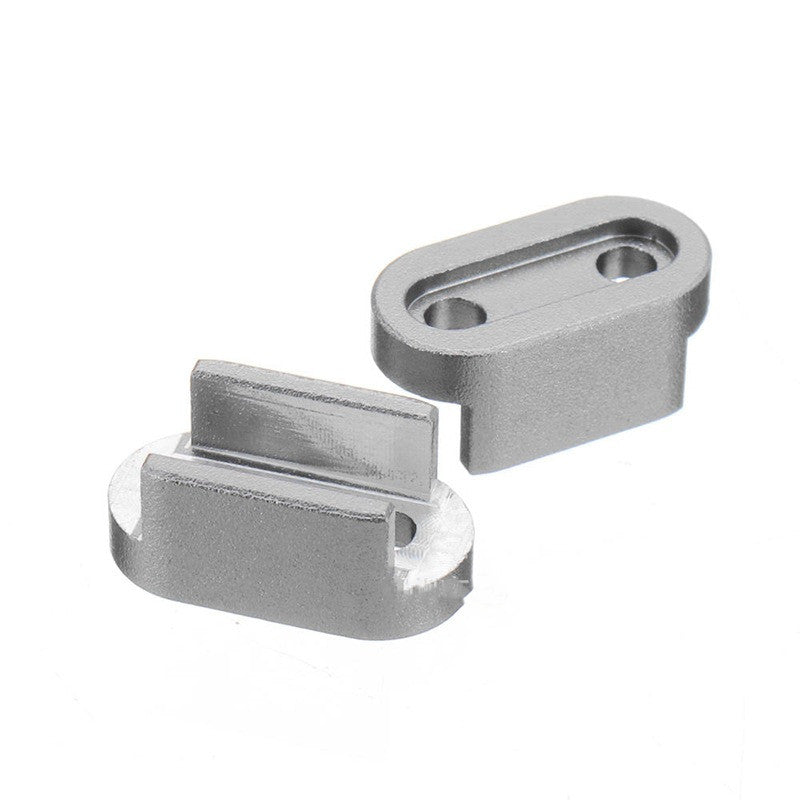 Grey metal car parts cooler with insulated compartment and handle