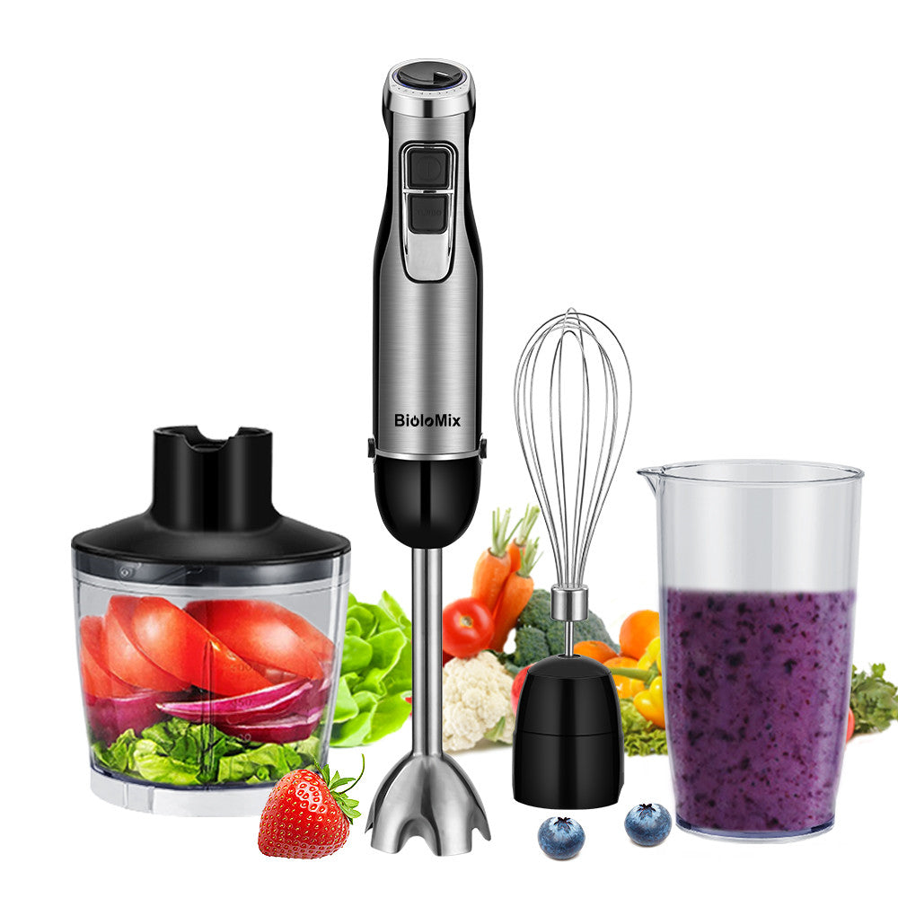 My Store hand held blender in a compact design for convenient food preparation