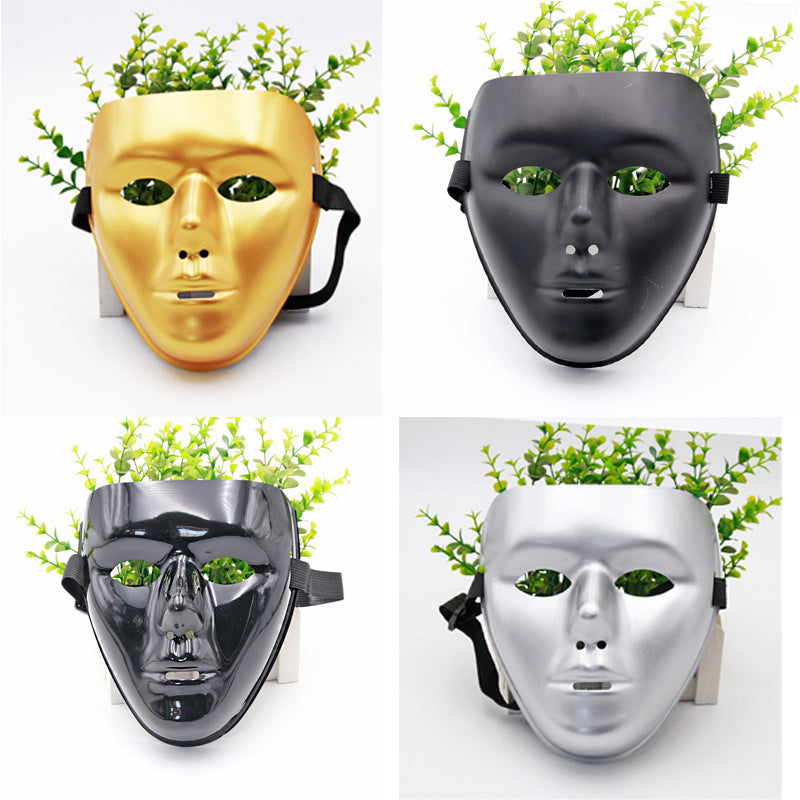 Men's and women's Halloween mask, detailed costume face covering for spooky events