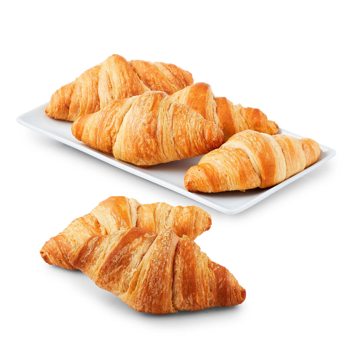 Marketside All Butter Whole Baked Croissants by BACKUPMYFILESNOW®, showing golden flaky croissants ready to eat.