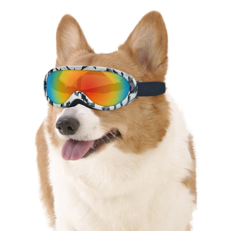 Cat windproof outdoor sunglasses with clear lenses and a comfortable protective frame
