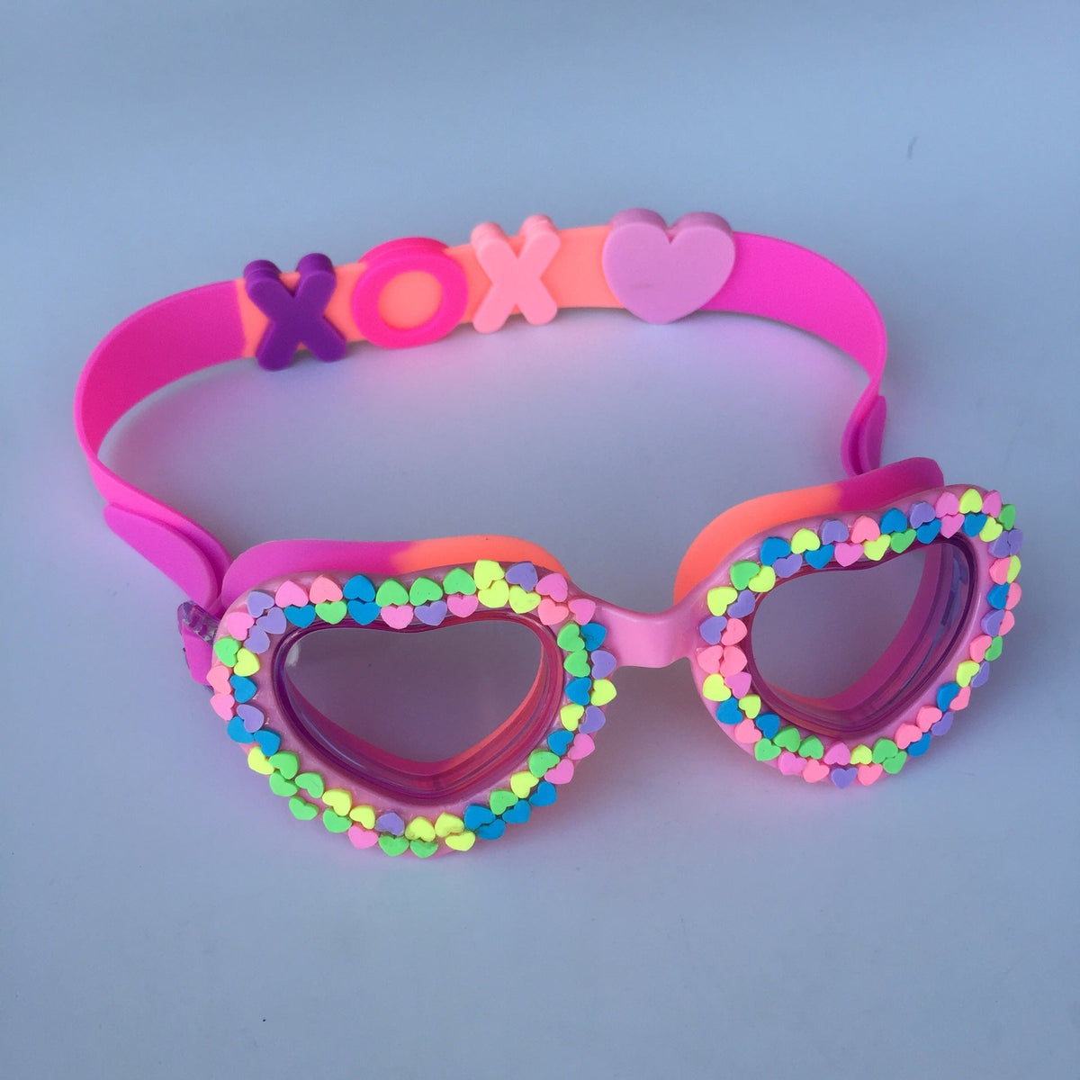 Children's new swimming diving goggles, clear lenses and comfortable adjustable strap for young swimmers