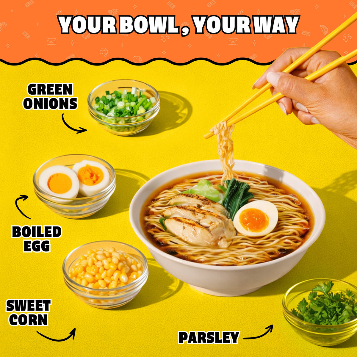 BackUPMYFILESNOW® Maruchan Ramen Noodle Soup, Chicken Flavor Instant Noodles, 3 oz pack of 12, with steaming noodles and broth