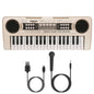 GBruno 37-key digital electronic keyboard and electric piano with microphone, ideal for kids aged 3-10 learning musical instrument