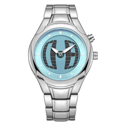 Digital dual-display original quartz wristwatch by My Store with digital and analog time displays.