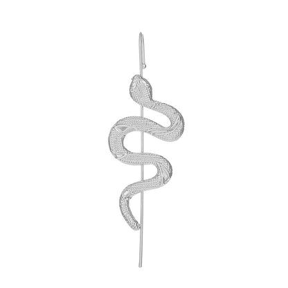 Women's simulated snakes ear hanging earrings, fashion personality design by My Store