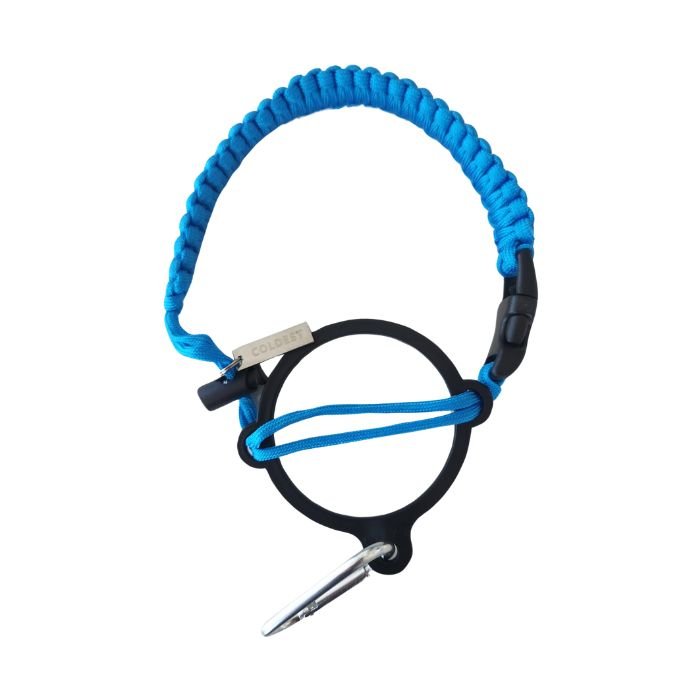 Coldest Paracord Handle accessory with durable black paracord and ergonomic grip for secure use and comfortable handling.