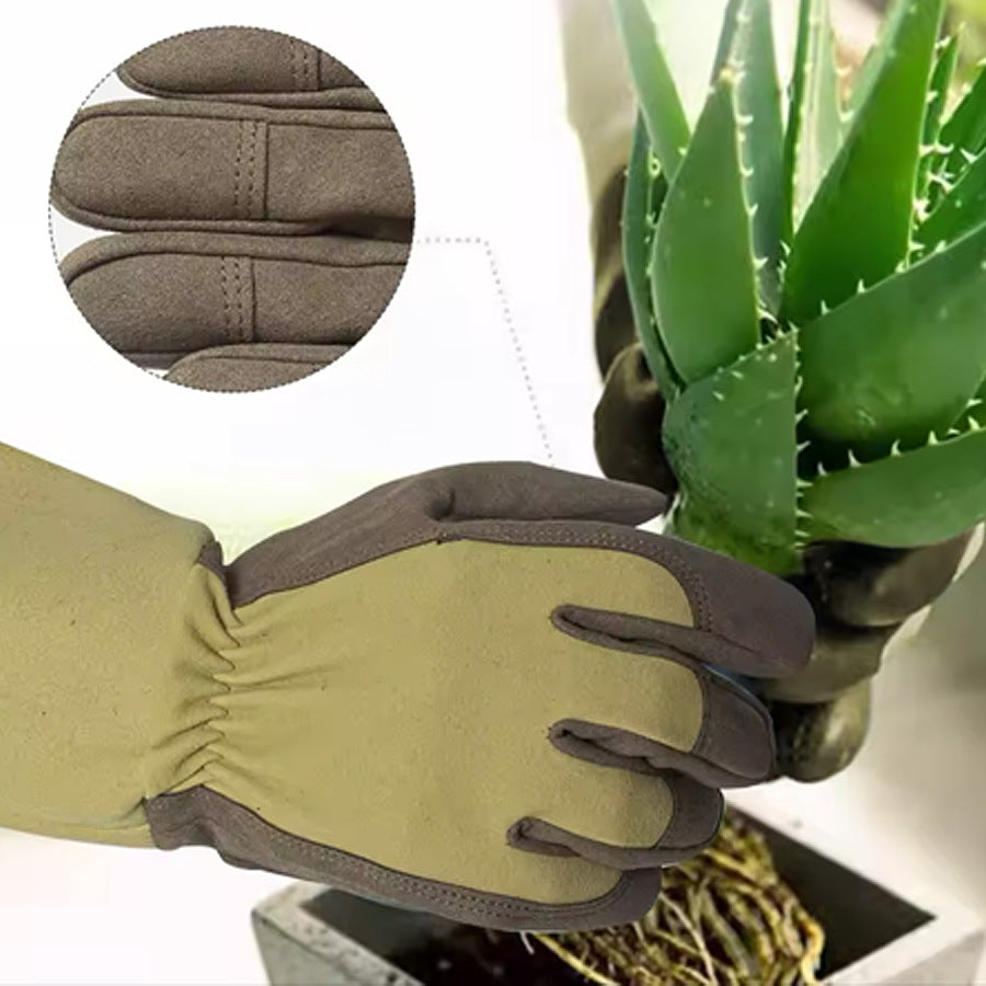 Wear-resistant durable fitted breathable gloves by My Store, shown from the front