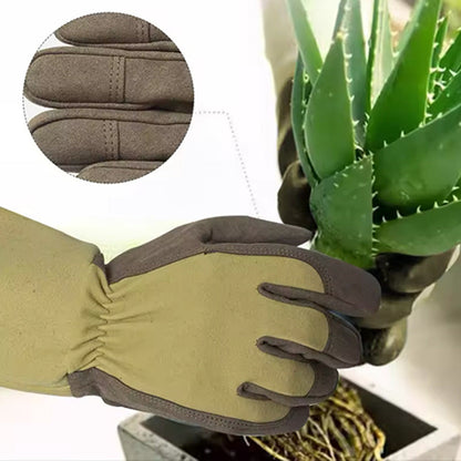 Wear-resistant durable fitted breathable gloves by My Store, shown from the front