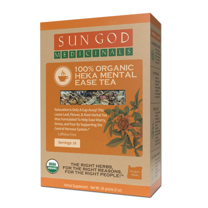 Heka Mental Ease Organic Herbal Tea