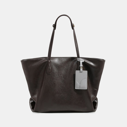 Niche Design large capacity tote bag by My Store, spacious structured carryall with sturdy handles