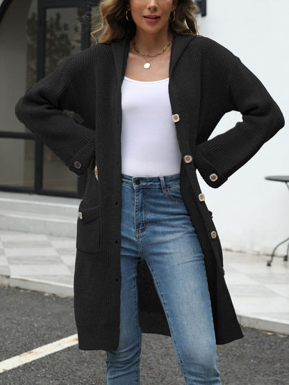 Loose solid color autumn and winter sweater, relaxed fit knit pullover top
