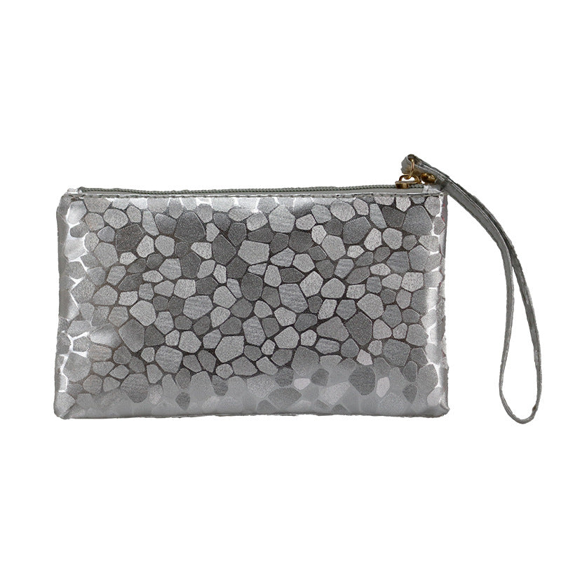 BACKUPMYFILESNOW® women's clutch bag and wallet set featuring sleek design and elegant leather material.