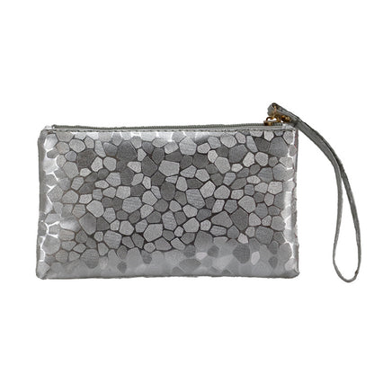 BACKUPMYFILESNOW® women's clutch bag and wallet set featuring sleek design and elegant leather material.