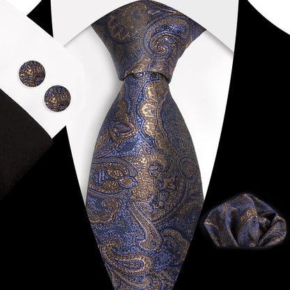 Paisley pattern design suitable for business wear, featuring a classic professional print
