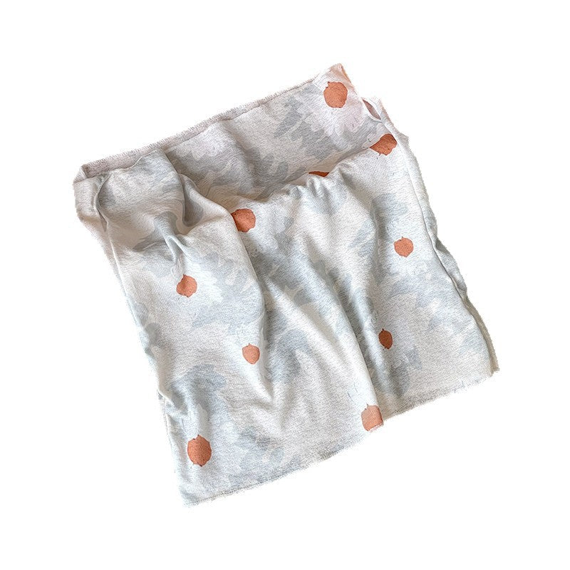 Women’s summer UV-protective full-face mask in lightweight fabric, covering the face and neck
