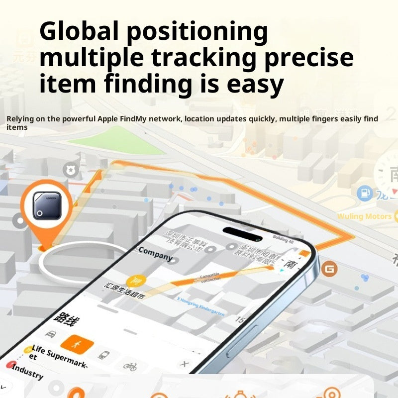 Mini pet, elderly, and child tracker device in compact design