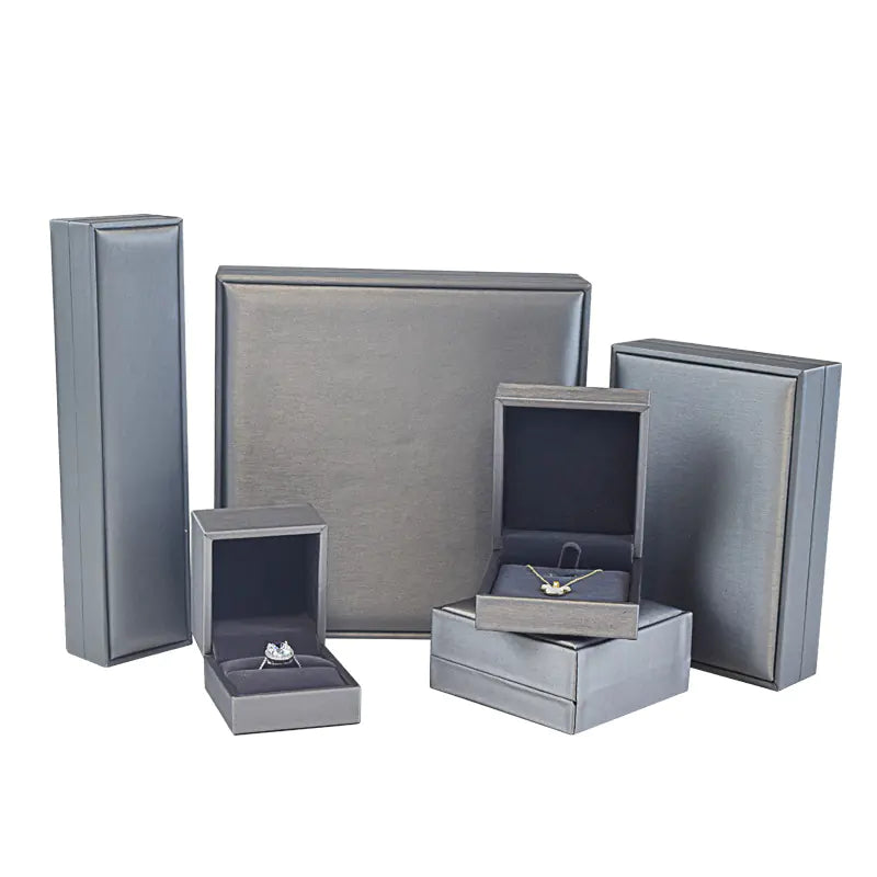 High-End PU Jewelry Box for Rings, Necklaces, and More