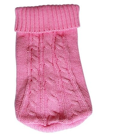 Dog sweater by My Store in a cozy knit design, shown from the front