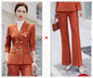 Women's Business Suit: Formal Jacket and Trouser Set