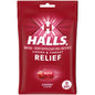 HALLS® Cough & Throat Relief 5.8 mg Cherry Cough Drop, 30-Pack