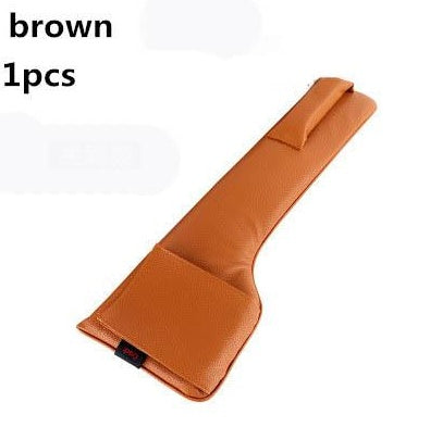 Car seat gap filler pocket organizer for keeping small items within reach between seats