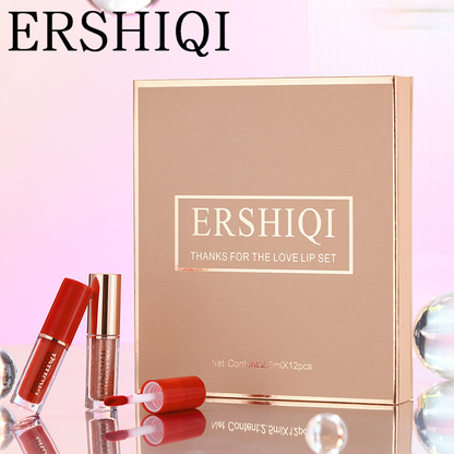 12-Piece Velvet Matte Lipstick Set